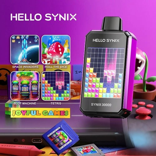 hello synix 30k smart bluetooth disposable vape