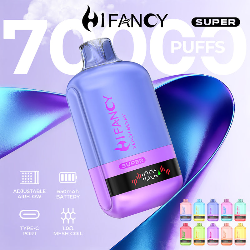 EU Warehouse HIFANCY SUPER 70000 Puffs Disposable Vape Wholesale - [VzVape.com]