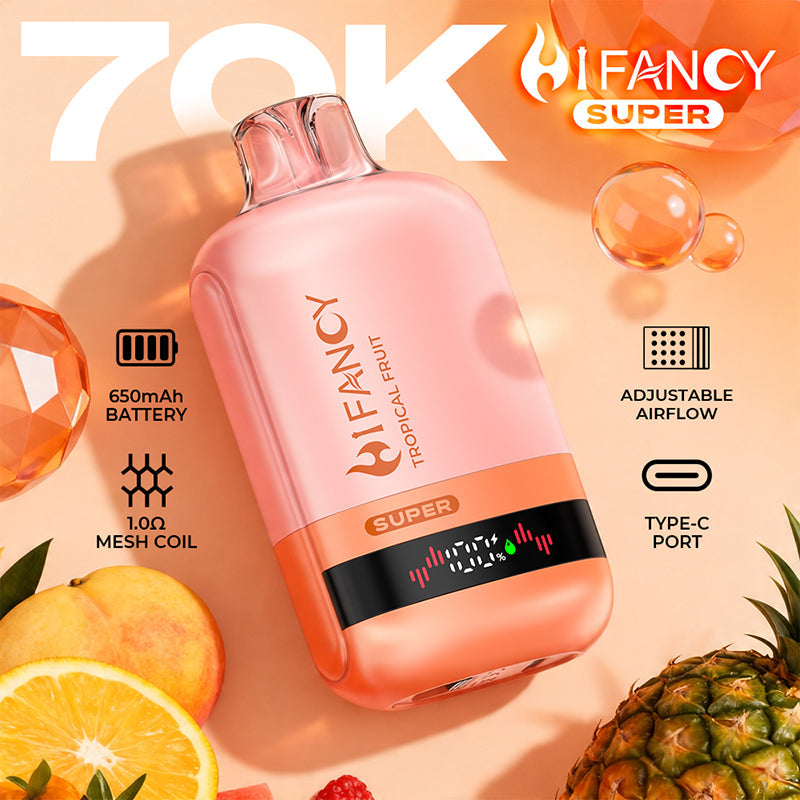 EU Warehouse HIFANCY SUPER 70000 Puffs Disposable Vape Wholesale - [VzVape.com]