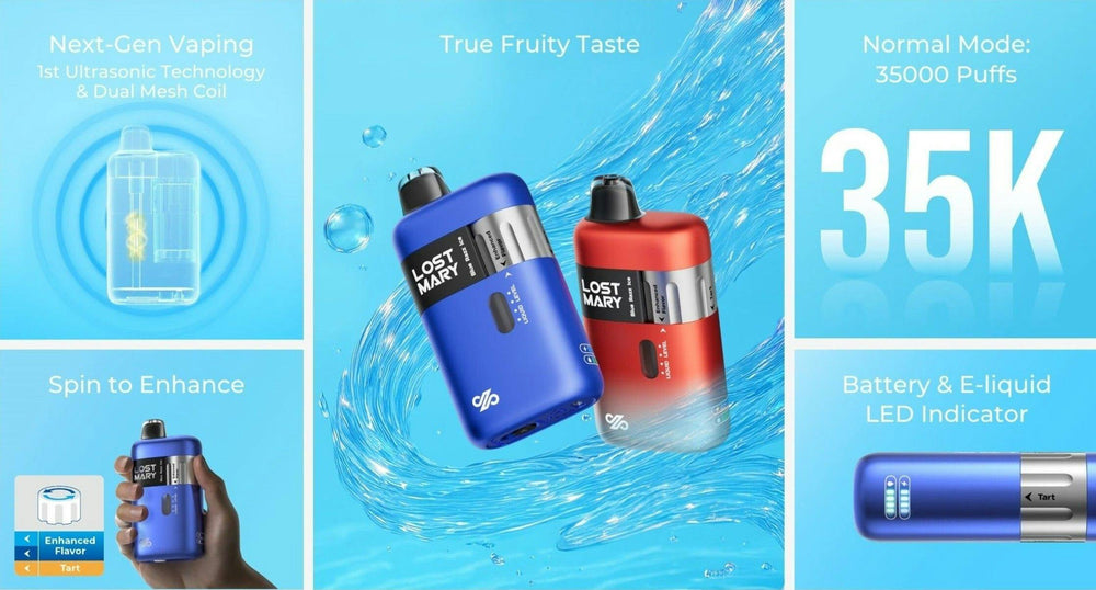 Lost Mary Ultrasonic 35000 Puffs Disposable Vape Wholesale - [VzVape.com]