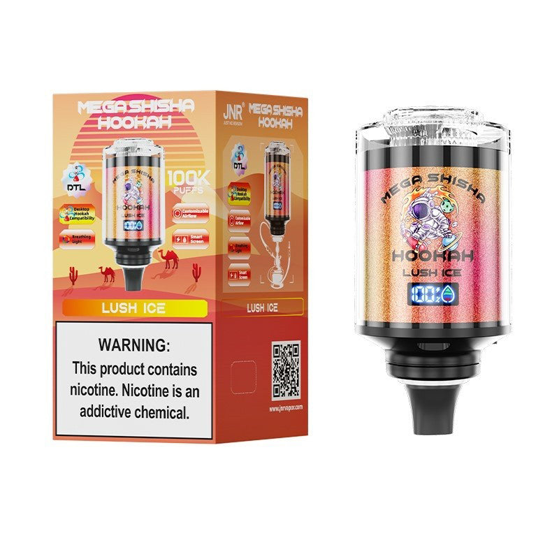 JNR Mega Shisha Hookah 100000 Puffs Disposable Vape Wholesale - VZVAPE