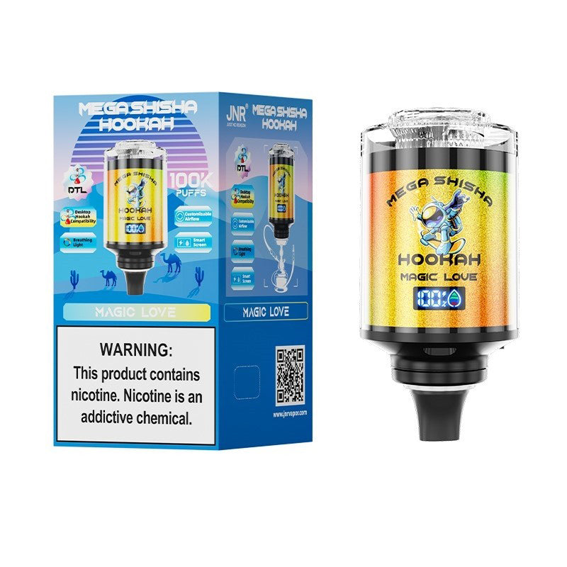 JNR Mega Shisha Hookah 100000 Puffs Disposable Vape Wholesale - VZVAPE