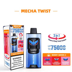 Merrymi Mecha Twist 3IN1 75000 Puffs Disposable Vape Wholesale