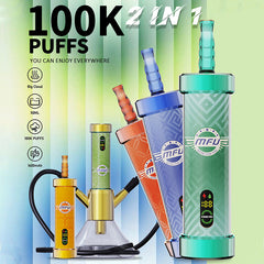 Eu&US Warehouse MFU SHISHA X2 100K Puffs Disposable Vape Wholesale - [VzVape.com]
