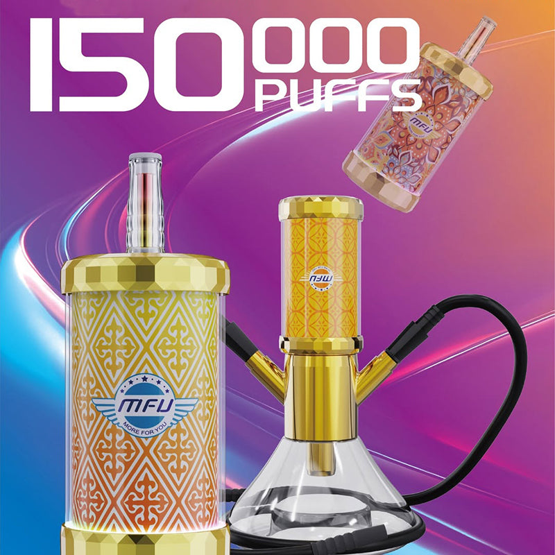 US Warehouse MFU SHISHA X3 150K Puffs Disposable Vape Wholesale - [VzVape.com]