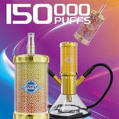 US Warehouse MFU SHISHA X3 150K Puffs Disposable Vape Wholesale - [VzVape.com]