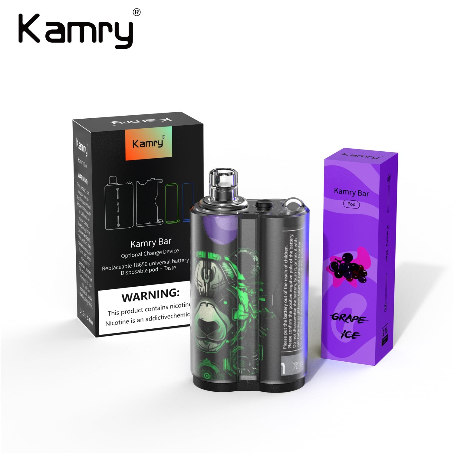Kamry Bar 7000 Puffs Disposbale Vape Wholesale - VZVAPE