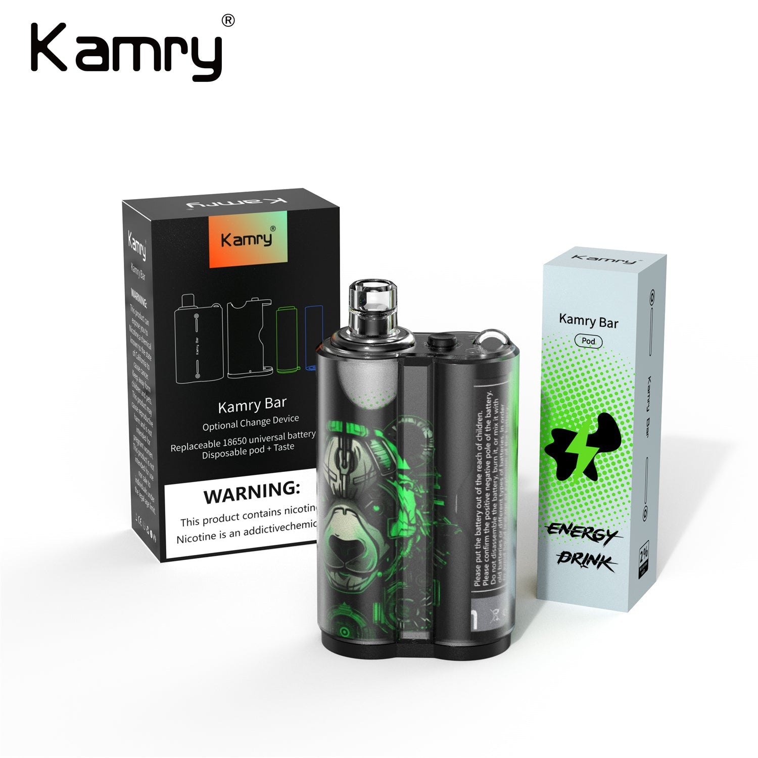 Kamry Bar 7000 Puffs Disposbale Vape Wholesale - VZVAPE