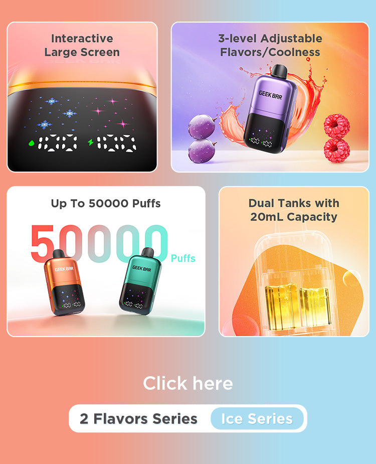 Geek Bar 2GO 50000 Puffs Disposable Vape Wholesale - [VzVape.com]