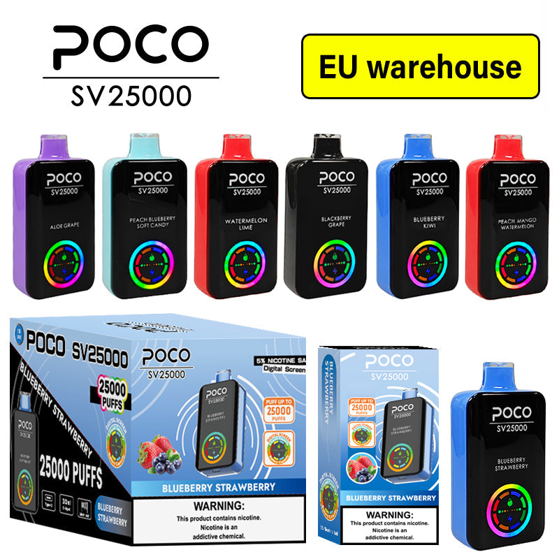 EU Warehouse POCO SV25000 Puffs Disposable Vape Wholesale - [VzVape.com]