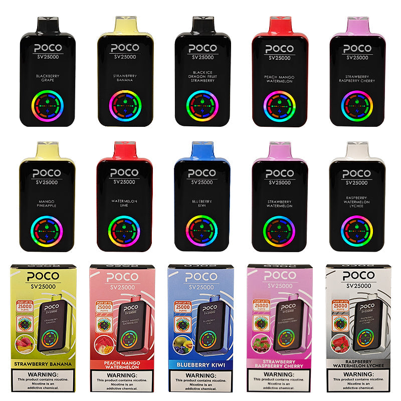 EU Warehouse POCO SV25000 Puffs Disposable Vape Wholesale - [VzVape.com]