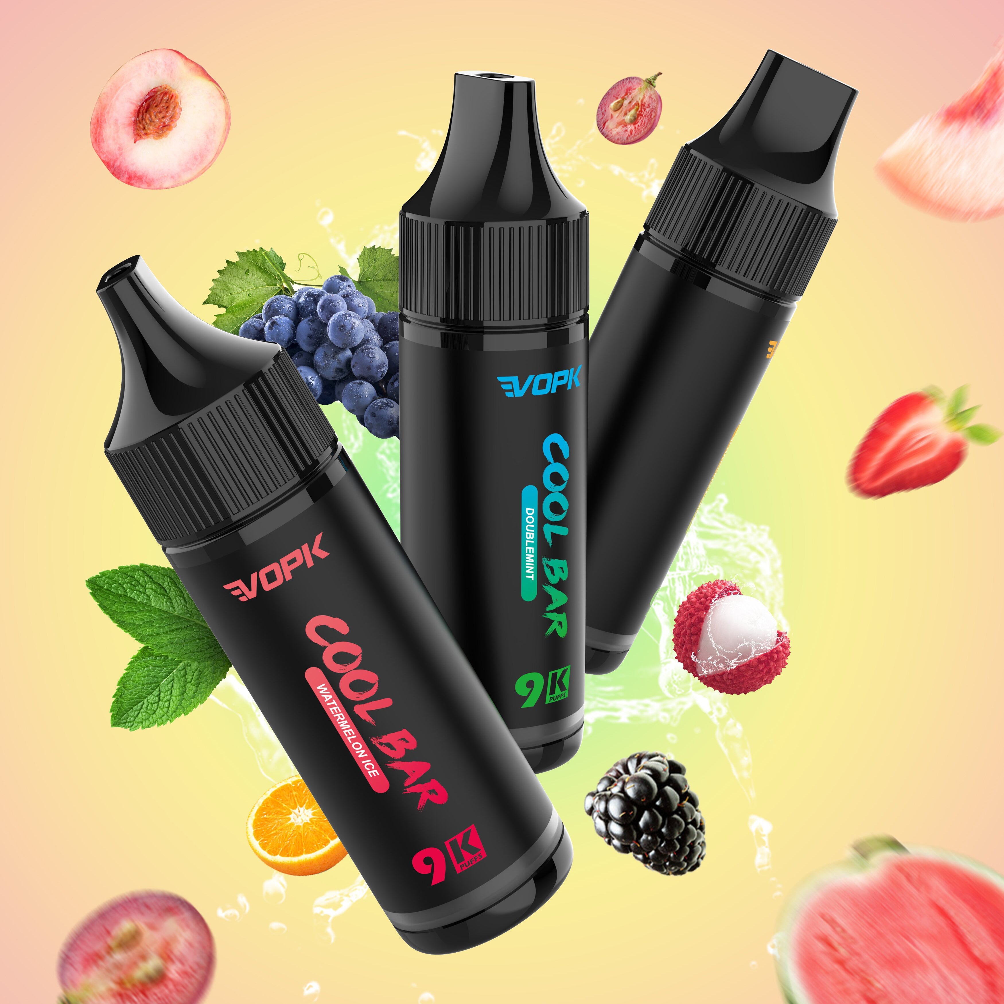 VOPK Cool Bar 9k Puffs 16ml Disposable Vape Wholesale - VZVAPE