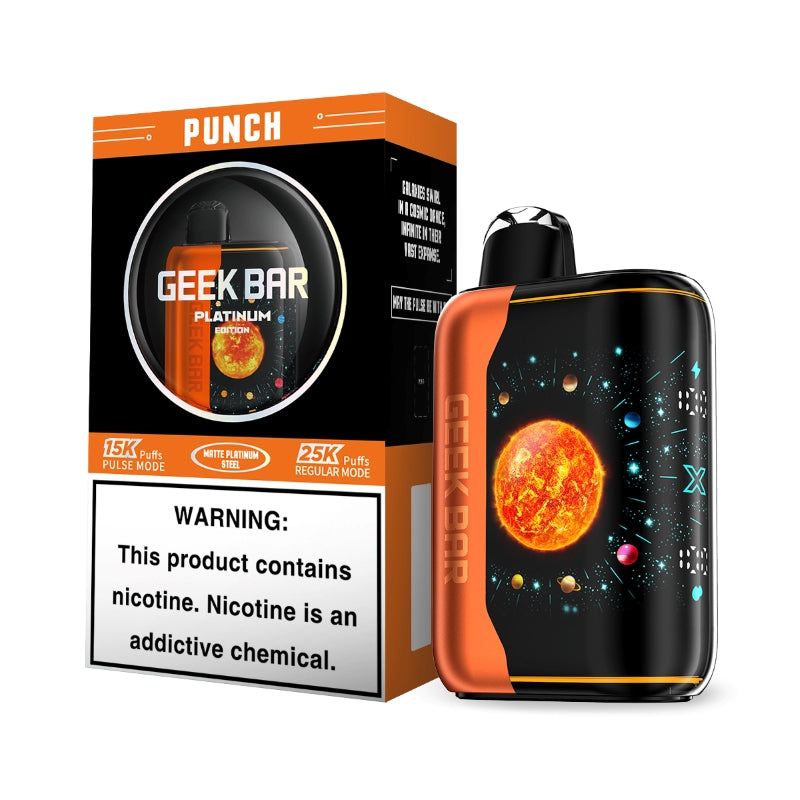 Geek Bar Pulse X 25000 Puffs Platinum Edition Disposable Vape Wholesale - [VzVape.com]