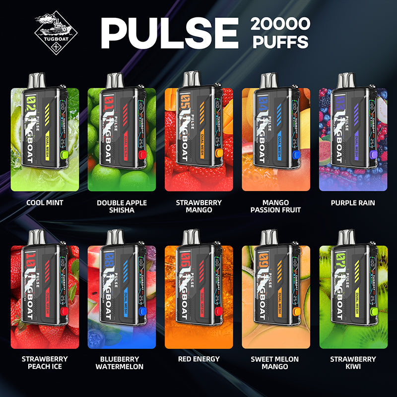 TUGBOAT Pulse 20000 Puffs Disposable Vape Wholesale - Vapz Vape Wholesale