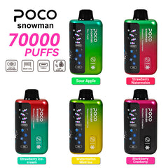 EU Warehouse POCO Snowman 70000 Puffs Disposable Vape Wholesale - [VzVape.com]