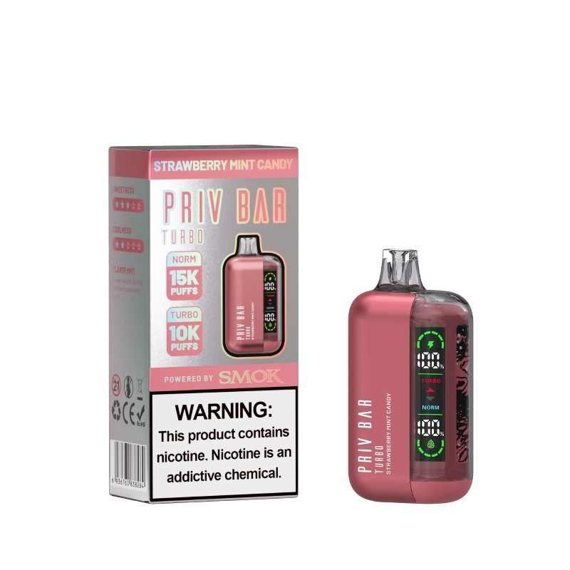 SMOK Priv Bar Turbo 15000 Puffs Disposable Vape Wholesale - Vapz Vape Wholesale