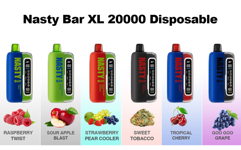 Nasty Bar XL 20000 Puffs Disposable Vape Wholesale - Vapz Vape Wholesale