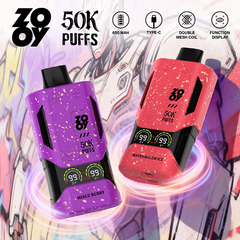 EU Warehouse ZOOY Mecha 50000 Puffs Disposable Vape Wholesale